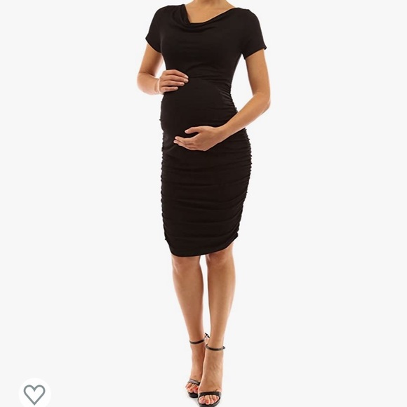 ASOS Maternity Dresses & Skirts - Black cowl neck maternity dress